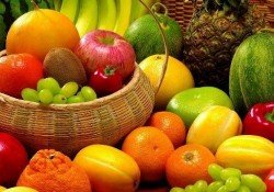 Frutas, legumes e verduras em espanhol