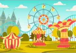 amusement park, fun fair, theme park
